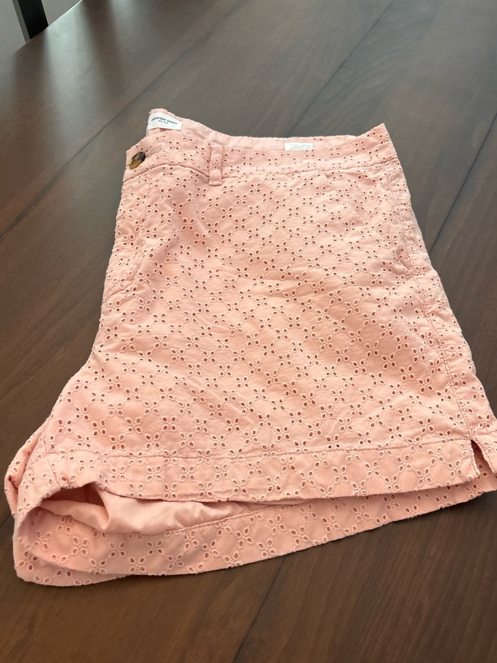 Old Navy Pink Eyelet Shorts